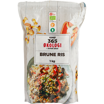 365 Økologi Brune Ris 1 kg