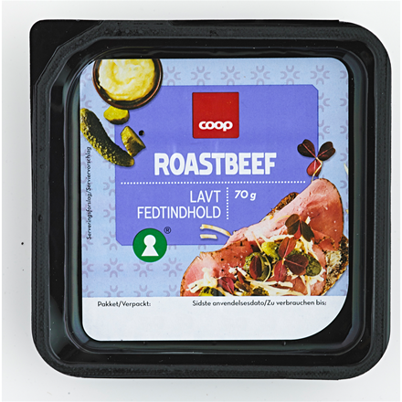 Coop Roastbeef 70 g