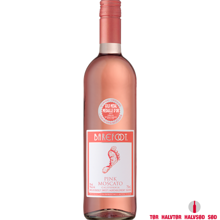 Barefoot Pink Moscato 0,75 l