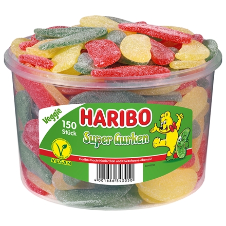 Haribo Super Gurken 150 stk