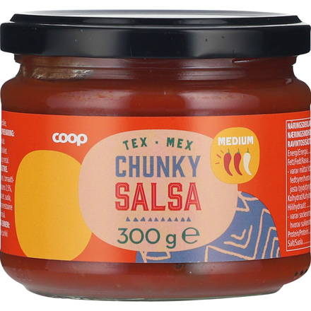 Coop Chunky Salsa Medium 300 g