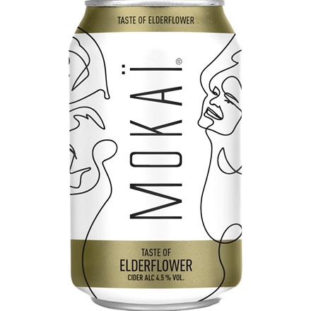 Cult Mokaii Cider Hyldeblomst 4,5% 18x0,33 l 
