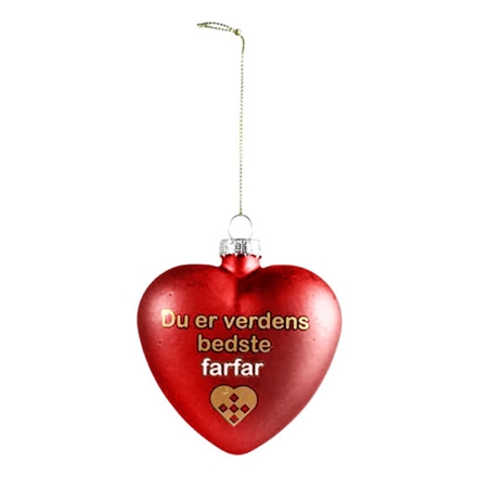 Hjerte Verdens Bedste Farfar