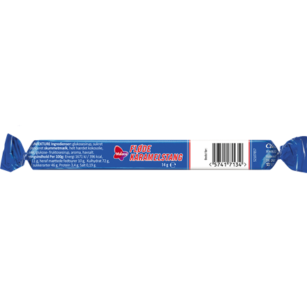 Malaco Flødekaramelstang 14 g
