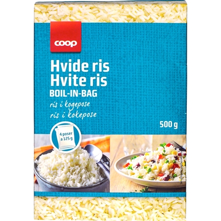 Coop Langkornet Ris 4x125 g