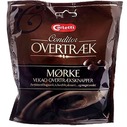 Carletti Conditor Overtræk Mørk 200 g