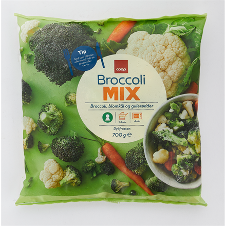 Utænkelig Solrig Bestemt Coop Broccoli Mix 700 g