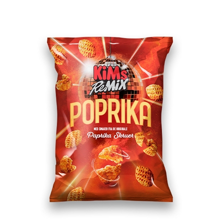 Kims Chips Remix Poprika Paprika Skruer 135 g