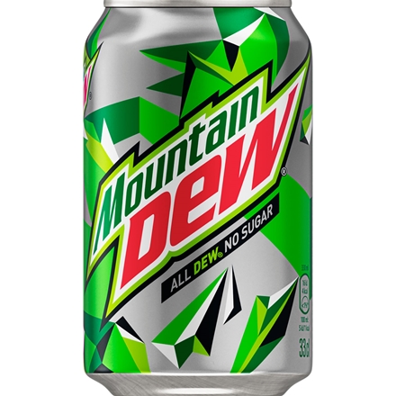 Mountain Dew No Sugar 24x0,33 l