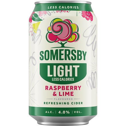 Somersby Raspberry & Lime Lite 20x0,33 l