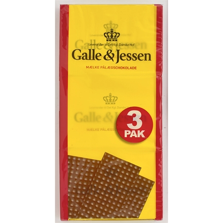Galle & Jessen Pålægschokolade Mælk 324g