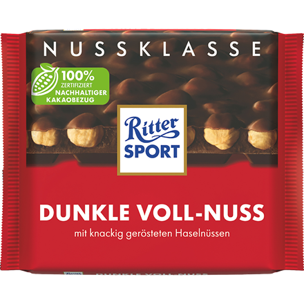 Ritter Sport Dunkle Voll Nuss 100 g