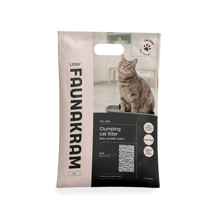 Faunakram Cat Litter Baby Scent 5 L