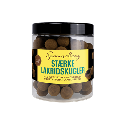 Spangsberg Lakridskugler Stærk 450 g