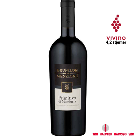 Brunilde Di Menzione Primitivo di Manduria DOC 0,75 l