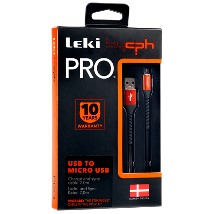 Leki bycph PRO USB to Micro USB Kabel 2 m