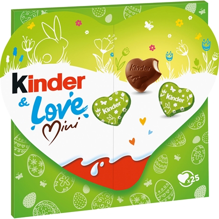 Ferrero Kinder & Love Mini Hjerter 107 g