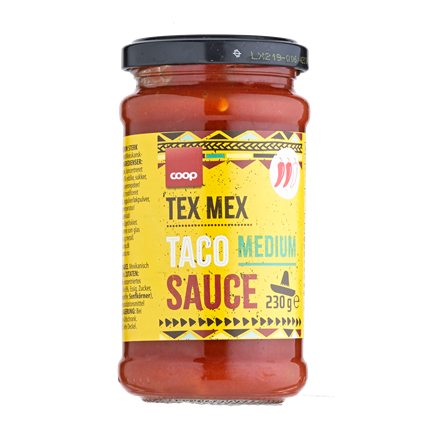 Coop Taco Sauce Medium 230g