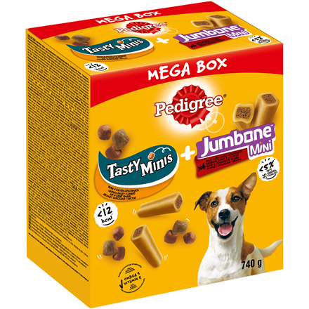 Pedigree Snacks Mini Megabox 740 g