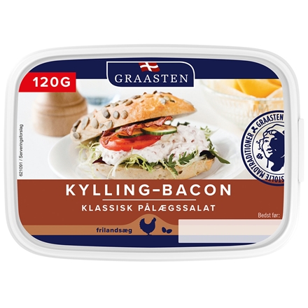 Graasten Kylling Baconsalat 120 g