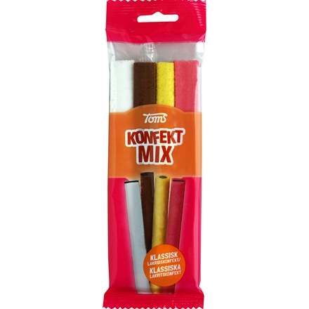 Toms Go'e Stænger Konfekt Mix 116 g