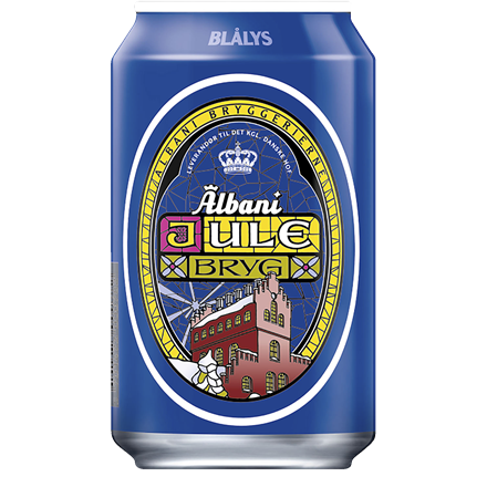 Albani Blå Julebryg 7% 24x0,33 l