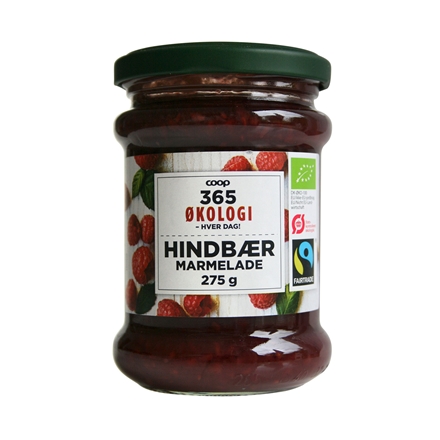 365 Økologi Hindbærmarmelade 275 g