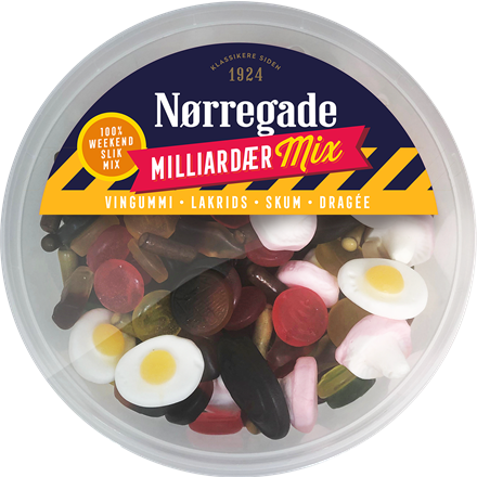 Nørregade Milliardærmix 705 g
