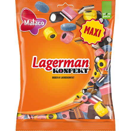 Malaco Lagerman Konfekt 340 g