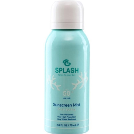 Splash solcreme Unscented Pure Spring 50+ 75 ml