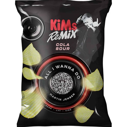 Kims Remix Chips Cola Sour 170 g