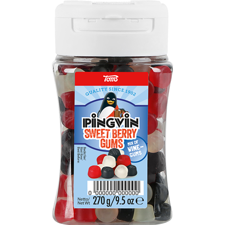 Pingvin Sweet Berry Gums Mix 270 g
