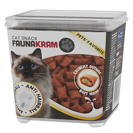 Faunakram Cat Snack Anti Hairball 75 g