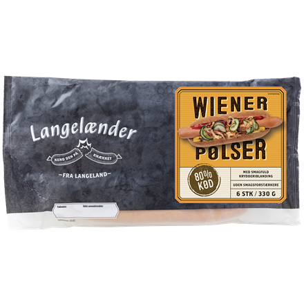 Langelænder Wiener Pølser 330g