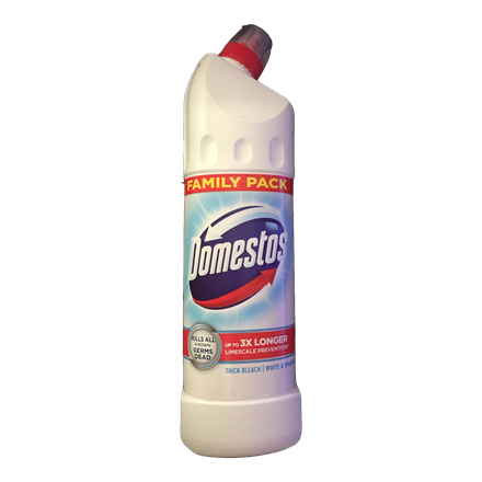 Domestos White & Sparkle Thick Bleach 1,25 l