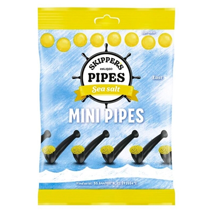 Skipper's Mini Pipes Sea Salt 192 g