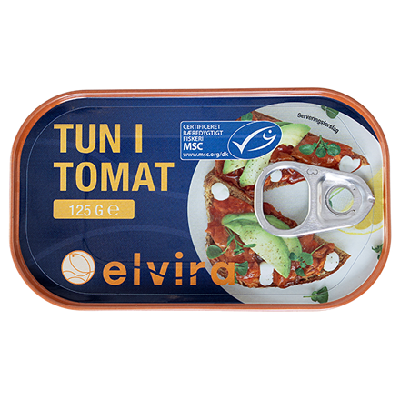 Elvira MSC Tun i Tomat 125 g