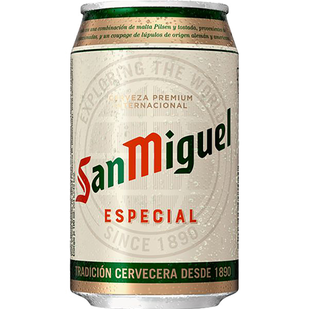 San Miguel Especial 0,33 l + pant