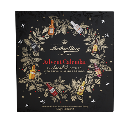 Anthon Berg Likørflaske Julekalender 375 g