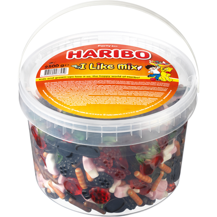 Bygge videre på George Hanbury whisky Haribo I Like Mix 2,5 kg