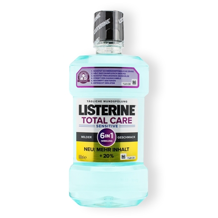Listerine Total Care Sensitive Mundskyl 600 ml