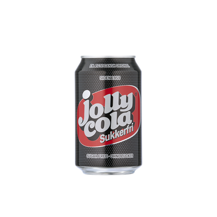Jolly Cola Sukkerfri 18x0,33 l