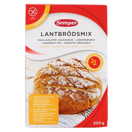 Semper Glutenfri Landbrød Mix