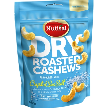 Nutisal Dry Cashew Sea Salt 140 g