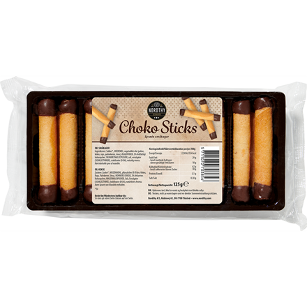 Choko Sticks 125g