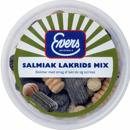 Evers Salmiak Lakrids Mix 180 g