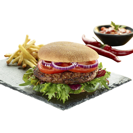 Flammegrillet Burger Bøffer 2,16 kg