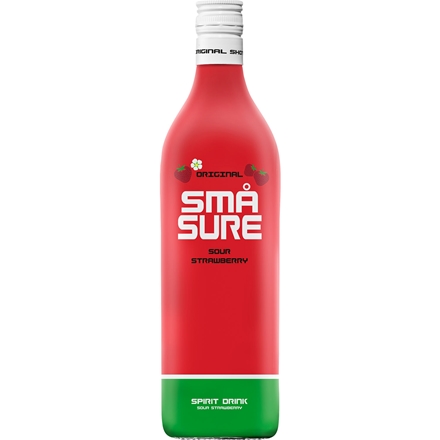 Små Sure Jordbær 16,4 % 1 l
