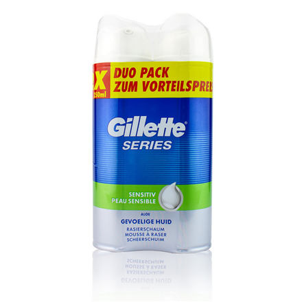 Gillette Series Foam Sensitiv 2x250 ml