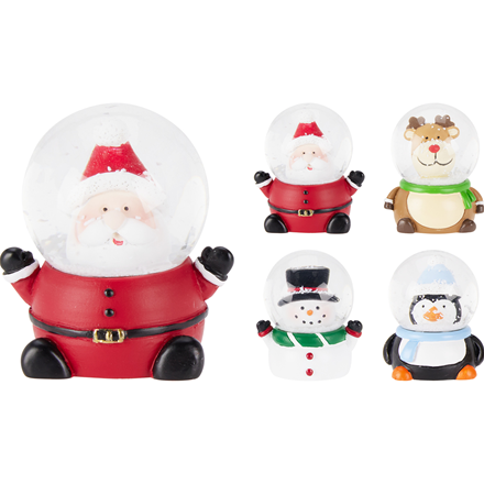 Snekugle 4,5 cm 4 ass